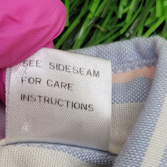 Vintage LEVIS Baggy Button Shirt Medium 23x31 Poplin - Picture 7 of 15